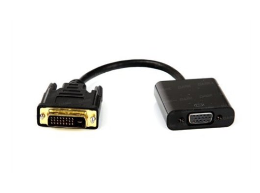 DARK DVI-D -VGA AKTIF DONUSTURUCU KABLO (DVI-D ERKEK - VGA DISI)