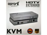 Apronx APX-120M Cat5e/Cat6 120 Metre 4K KVM HDMI Extender