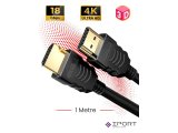 QPORT 5M 4K ALTIN UÇLU 2.0 HDMI KABLOSU