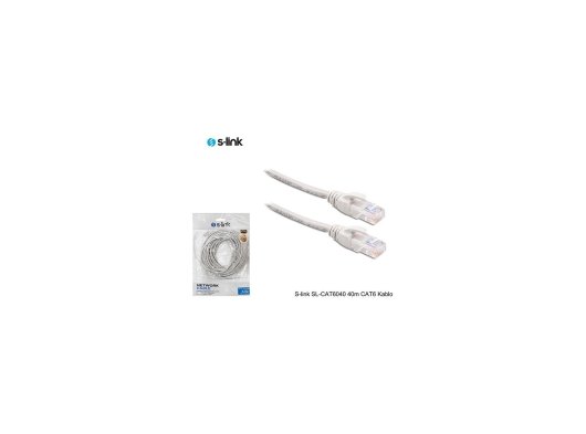 S-LINK SL-CAT601 CAT6 PATCH KABLO 1M GRI