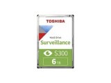 TOSHIBA 3.5'' S300 6TB 256MB SATA3 180TB/Y 7/24 Güvenlik Diski