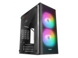 EVEREST MINION MESH 2* 12CM RAİNBOW FAN AKRİLİK YAN PANEL M-ATX MİNİ-T 300W GAMING OYUNCU KASA