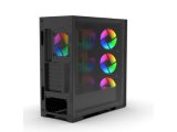 INCA EGM-17XB 4X120mm ARGB Fan Control Remote USB 3.0 Mid-Tower ATX Tempered Glass Gamıng KASA (PSU YOK)
