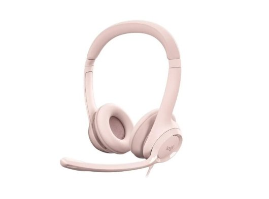 LOGITECH H390 USB MIKROFONLU PEMBE KULAKLIK