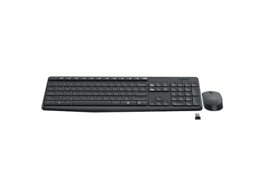 LOGITECH MK235 SİYAH WRL KLAVYE+MOUSE SET