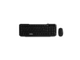 EVEREST KM-515 SİYAH USB Q TYPE COMBO KLAVYE+MOUSE