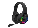 BLOODY GR230 BLACK ŞARJLI NEON -BT5.3&2.4G&3.5mm GAMING KULAKLIK