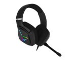 LENOVO LECOO HT406 3.5mm Jack+ USB RGB AYDINLATMALI KABLOLU KULAKLIK SİYAH