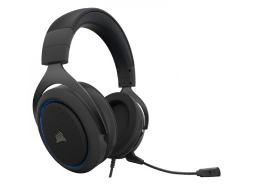 CORSAIR HS50 PRO KABLOLU MAVİ GAMING KULAKLIK