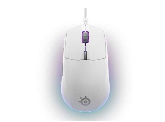 STEELSERIES RIVAL 3 GEN 2 SSM62516 WHITE MOUSE