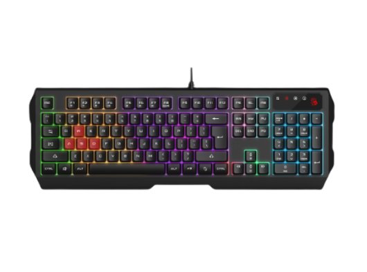 BLOODY B135N Q USB SİYAH NEON MULTİMEDYA GAMİNG KLAVYE
