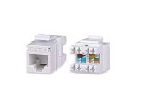 URANIUM KJ-UC6-18044 CAT6 UTP 180 DERECE KEYSTONE JACK BEYAZ RENK
