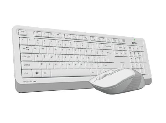 A4 Tech FG1010 Q Kablosuz MM Klavye Mouse Beyaz