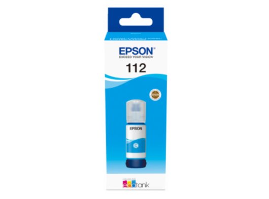 EPSON C13T06C24A INK BOTTLE 112 CYAN ECOTANK