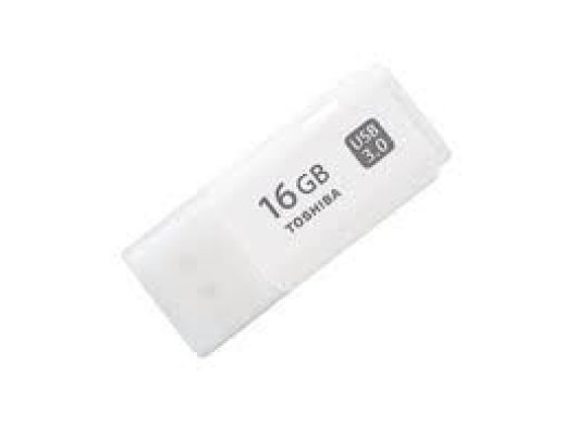 TOSHIBA 16GB HAYABUSA BEYAZ USB 2.0 FLASH BELLEK