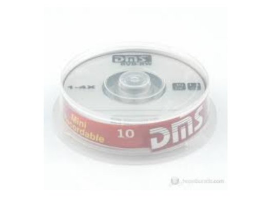 DMS MINI DVD+RW 10LU CAKEBOX
