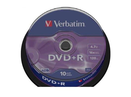 VERBATIM 43498 DVD-R 4,7GB 16X 10'LU CAKEBOX