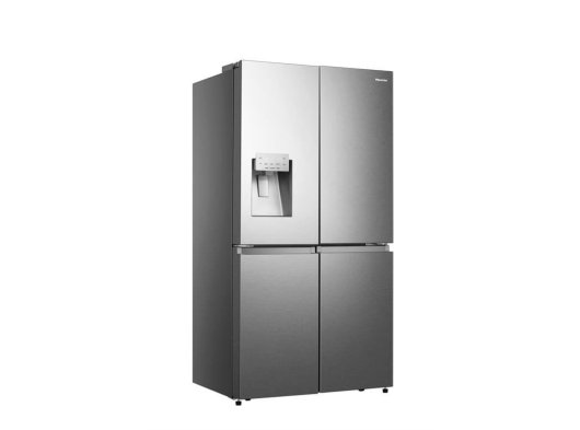 HISENSE RQ760N4SASE 584 LT. 4 KAPILI GARDROP TİPİ NO FROST SU ve BUZ HAZNELİ BUZDOLABI INOX