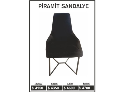PİRAMİT SANDALYE
