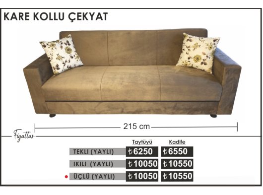 KARE KOLLU ÇEKYAT