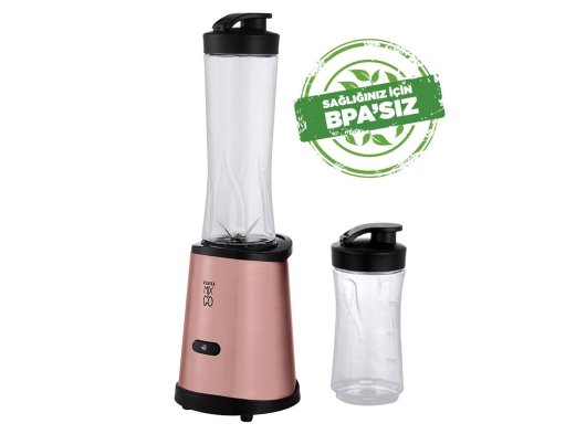 Vestel Mix&Go Rose Inox Blender