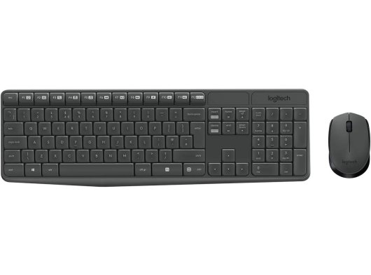 Logitech MK235 920-007925 Kablosuz Klavye Mouse Seti