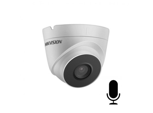 Hikvision DS-2CD1343G0-IUF 4MP 2.8mm Dahili Mikrofonlu IP IR Dome Kamera