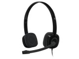 Logitech H151 Strereo 3.5mm Kablolu Mikrofonlu Kulaklık, Siyah