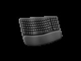 Logitech Wave Keys 920-012311 Kablosuz Klavye Q TR, Siyah