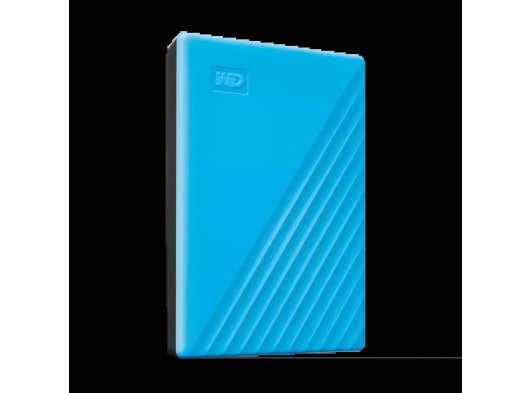 Western Digital My Passport 4 TB USB 3.2 2.5'' Harici Harddisk, Mavi