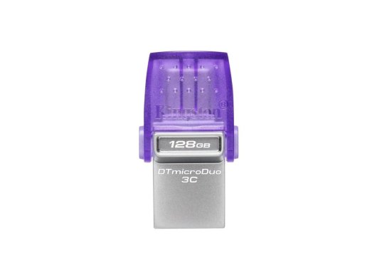 Kingston Data Traveler microDuo 3C 128 GB Usb 3.1/Type-C Flash Bellek