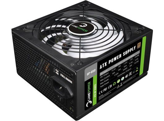 GamePower GP-650 APFC 14cm 80+ Bronze 650W Güç Kaynağı