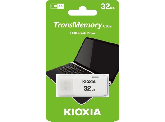 Kioxia TransMemory U202 32GB USB 2.0 Flash Bellek