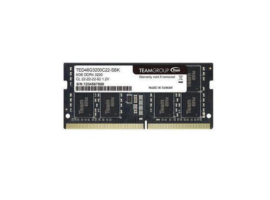 Team Elite 8GB (1x8GB) 3200MHz CL 22 DDR4 Serisi Notebook Ram