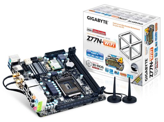 Gigabyte GA-Z77N-WIFI Intel Z77 LGA1155 1600MHz DDR3 Anakart