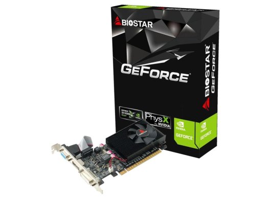 Biostar 210 G210-1GB D3 LP 64 Bit DDR3 1 GB Ekran Kartı