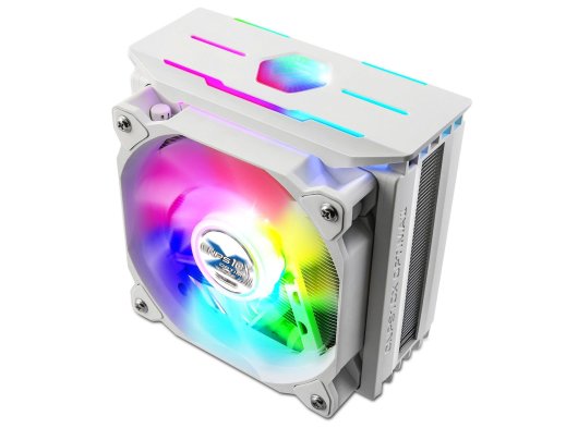 Zalman CNPS10X Optima II RGB Beyaz 120mm 1700 Kitli İşlemci Soğutucu