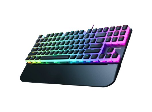 Gamepower Suki Mekanik Kırmızı Switch Puding Keycaps İngilizce Q USB Oyuncu Klavyesi