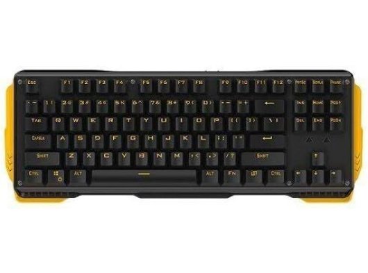 James Donkey 619S İngilizce Siyah/Mavi Switch Kablolu Mekanik Oyuncu Klavyesi