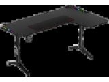 Twisted Minds TM-Y-RB-RGB Warrior L Şekilli Oyuncu Masası RGB Sağ, Siyah