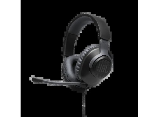 JBL Quantum 100 Kablolu Mikrofonlu Kulak Üstü Oyuncu Kulaklığı, Siyah