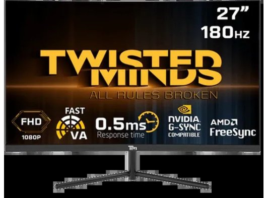 Twisted Minds TM27FHD180VA 27'' curve, FHD 180Hz, VA, 0.5ms, HDMI2.0, HDR Oyuncu Monitorü