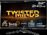 Twisted Minds TM32RFA FHD 32, 240Hz, 1ms, HDMI 2.0 Oyuncu Monitorü