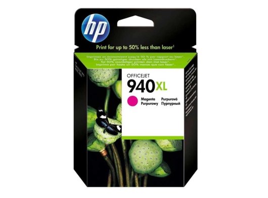 HP C4908A 940XL Orijinal Mürekkep Kartuşu, Kırmızı