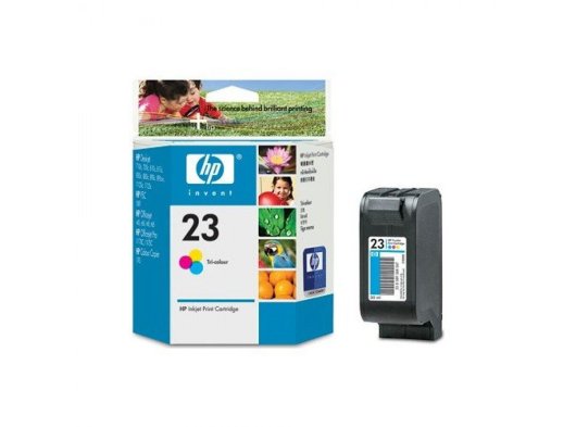 HP C1823DE 23 Orijinal Mürekkep Kartuşu, Renkli