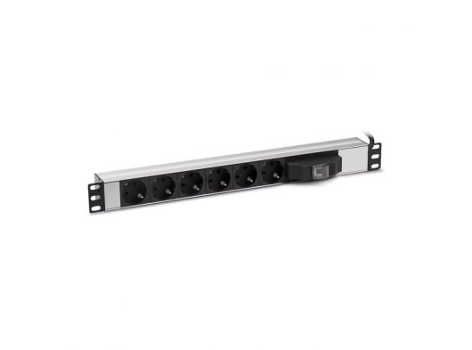 Formrack Sigortalı F082PR6SA 6 Lı 19 Alüminyum Priz