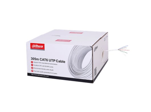 Dahua DH-PFM920I-6UN-C UTP CAT6 305M Bakır Network Kablosu