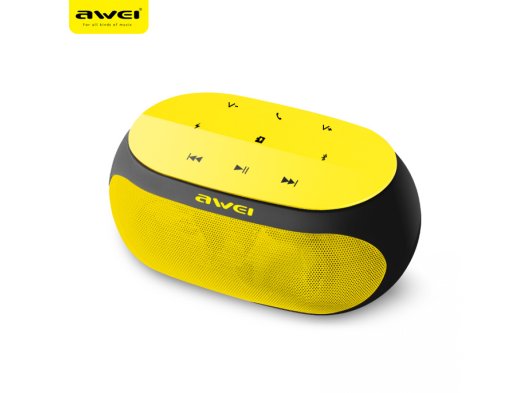 Awei Y200 Bluetooth Kablosuz Sarı Taşınabilir Hoparlör