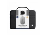 Wiwu Genius Serisi Mouse ve Mouse Pad Hediyeli 14 Notebook Çantası, Siyah