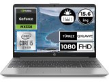 HP 250 G9 6Q8M7ES i5-1235U 8 GB 256 GB SSD MX550 15.6'' Full HD Notebook